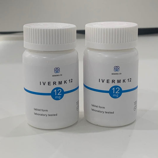 ivermk 12 mg - 100 tablets per bottle